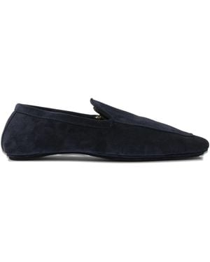 Henderson Suede Loafers - Blue