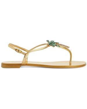 Giuseppe Zanotti Venice Beach サンダル - ナチュラル