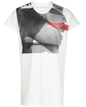 Julius Camiseta con estampado gráfico - Gris