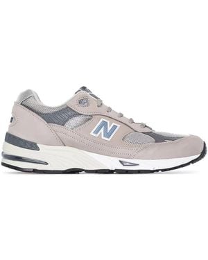 New Balance 991 "20Th Anniversary" Low-Top Trainers - White