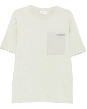 Maison Kitsuné T-Shirt Con Taschino - Bianco