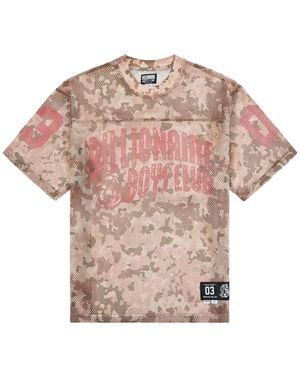 BBCICECREAM Varsity Camouflage-Print T-Shirt - Pink