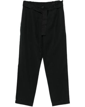 Marc O' Polo Hose mit Gürtel - Schwarz