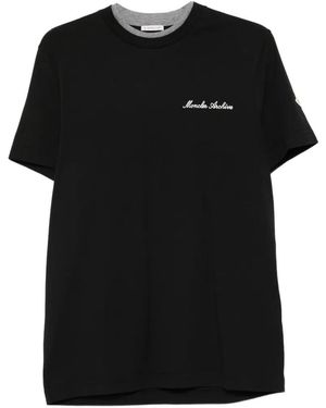 Moncler Ss T-Shirt - Black