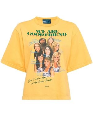 Kolor グラフィック Tシャツ - イエロー
