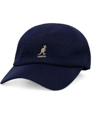 Kangol Mesh-Baseballkappe Mit Logo-Stickerei - Blau