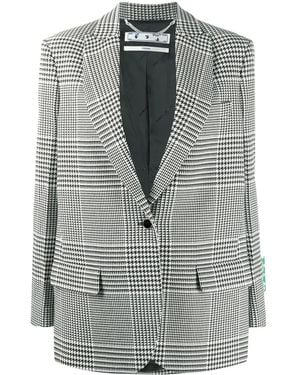 Off-White c/o Virgil Abloh Tomboy Prince Of Wales Blazer - Multicolour