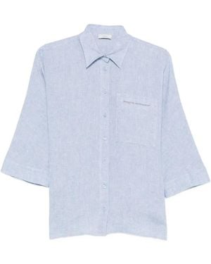 Peserico Button Shirt - Blue