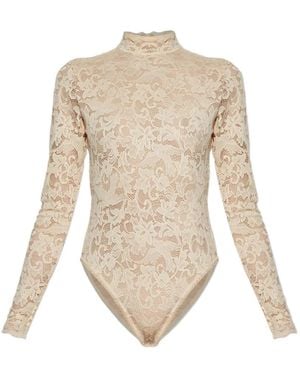 Zimmermann Lace Long-Sleeve Top - White
