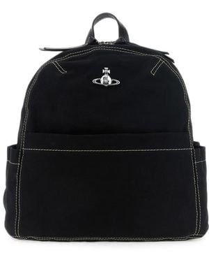 Vivienne Westwood George Orb Backpack - Black