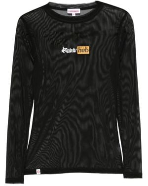 Charles Jeffrey Logo-Detail T-Shirt - Black