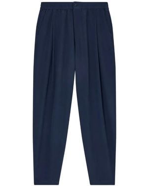Giorgio Armani Pleated Trousers - Blue