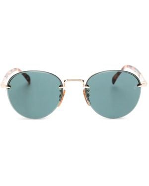 David Beckham Lunettes De Soleil Db1173S À Monture Ronde - Vert