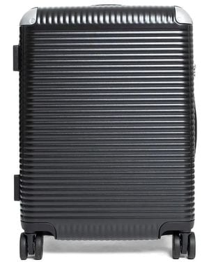 Fpm Milano Bank Light Spinner Zip Bank Deluxe Luggage - Black