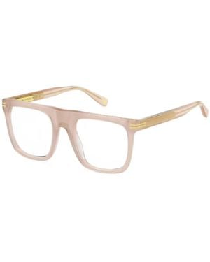 Marc Jacobs Square-Frame Glasses - Natural