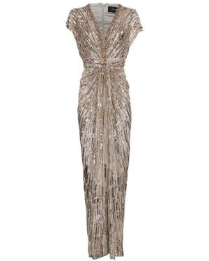 Jenny Packham Lacie Maxi Dress - Natural