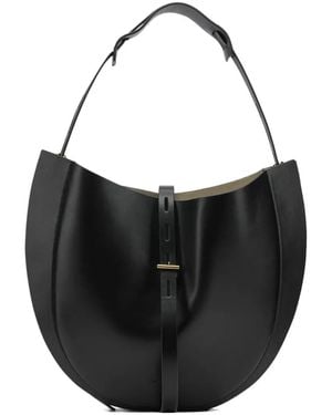 MINOBOSSI Liz Panelled Strap Shoulder Bag - Black