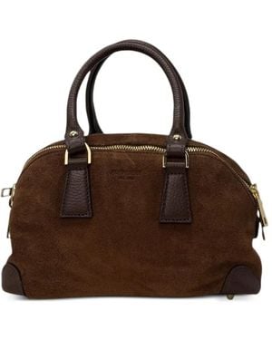 Avenue Fandango Toy Suede Tote Bag - Brown