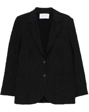 Harris Wharf London Veste À Simple Boutonnage - Black