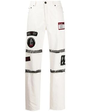 Haculla Eternal Salvation Straight-Leg-Jeans - Weiß