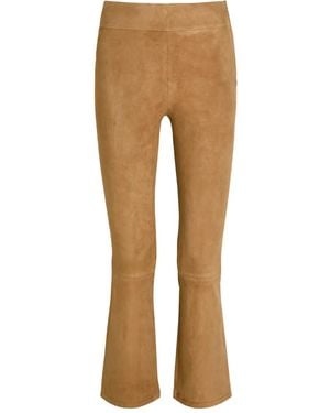 Arma Flared Hem Pants - Natural