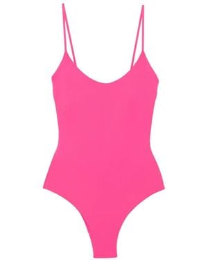 Fisico Spaghetti-Strap Swimsuit - Pink