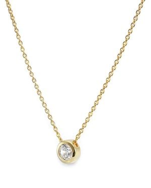 Auree Verona Cubic Zirconia Necklace - Metallic