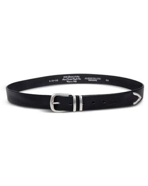Alberto Luti Leather Belt - White