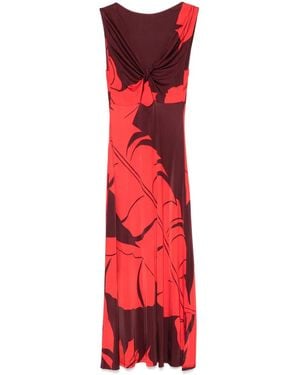 Johanna Ortiz Deep Heart Maxi Dress - Red