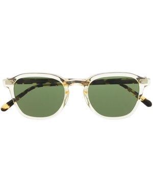 Moscot Vantz Square-Frame Sunglasses - Green