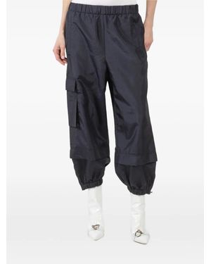 Tibi Pantalon De Jogging À Poches Cargo - Blue