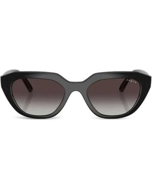 Vogue Eyewear Geometric-Frame Sunglasses - Grey