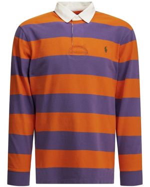 Polo Ralph Lauren The Iconic Rugby Polo Shirt - Orange