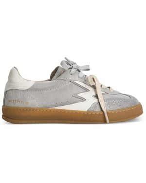 Moa Concept Master Club Suede Trainers - White