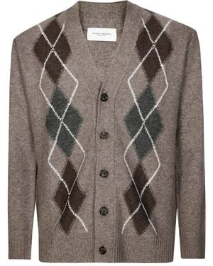 Paolo Pecora Button-Fastening Cardigan - Brown