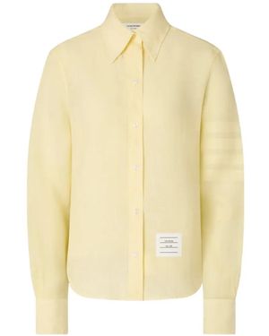 Thom Browne 4-Bar Shirt - Yellow
