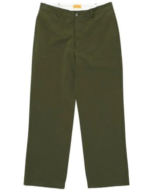 Fortela Greg Twill Trousers - Verde