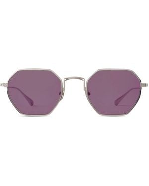 Mr. Leight Gafas de sol Eden S con montura geométrica - Morado