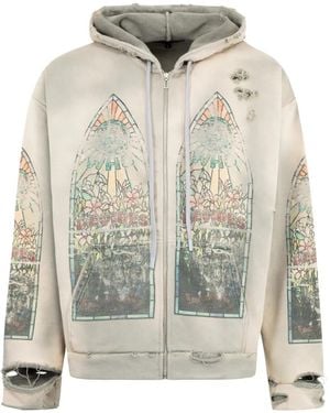 Who Decides War Zip-Fastening Hoodie - Multicolour