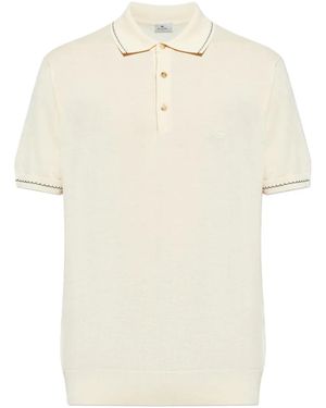 Etro Polo de algodón - Neutro