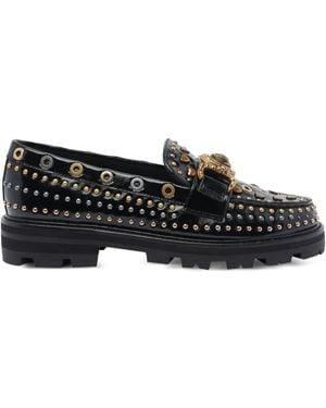 Kurt Geiger Mocassini Mansion Stud - Nero
