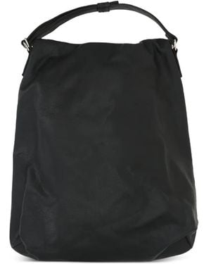 Yohji Yamamoto Leather Backpack - Black