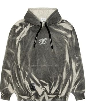 Aape By A Bathing Ape Hoodie À Imprimé Graphique - Gris