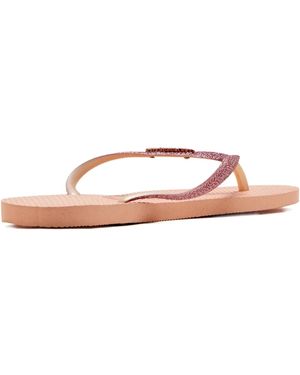 Havaianas Slim Glitter Ii サンダル - ピンク