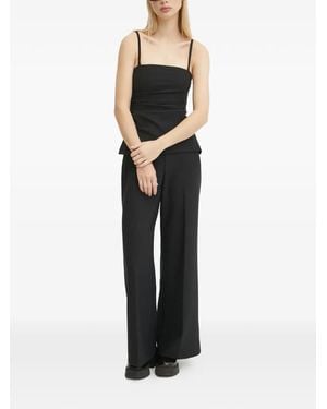 Abercrombie & Fitch Strap Jumpsuit - Black