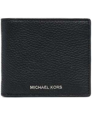Michael Kors Logo-Lettering Wallet - Black