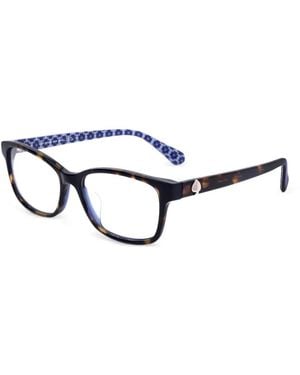 Kate Spade Kariane Tortoiseshell-Effect Glasses - White