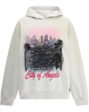 Balenciaga Los Angeles Cityscape Hoodie - White