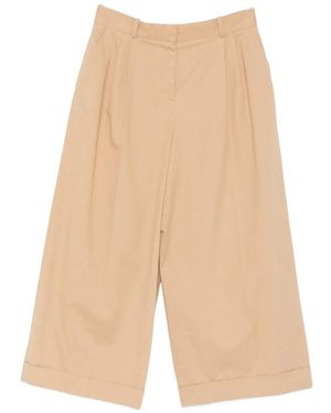 The Row Pleated Culottes Trousers - White