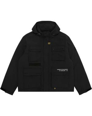 Aape By A Bathing Ape Giacca Con Cappuccio E Tasca - Nero